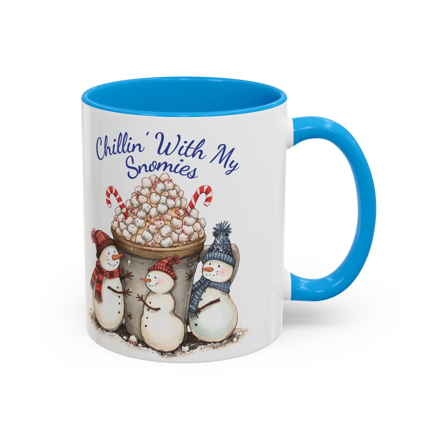Snowman Holiday Mug - Festive Hot Cocoa Cup, Gift for Winter Lovers, Cozy Drinkware for Christmas, Cute Ceramic Coffee Mug