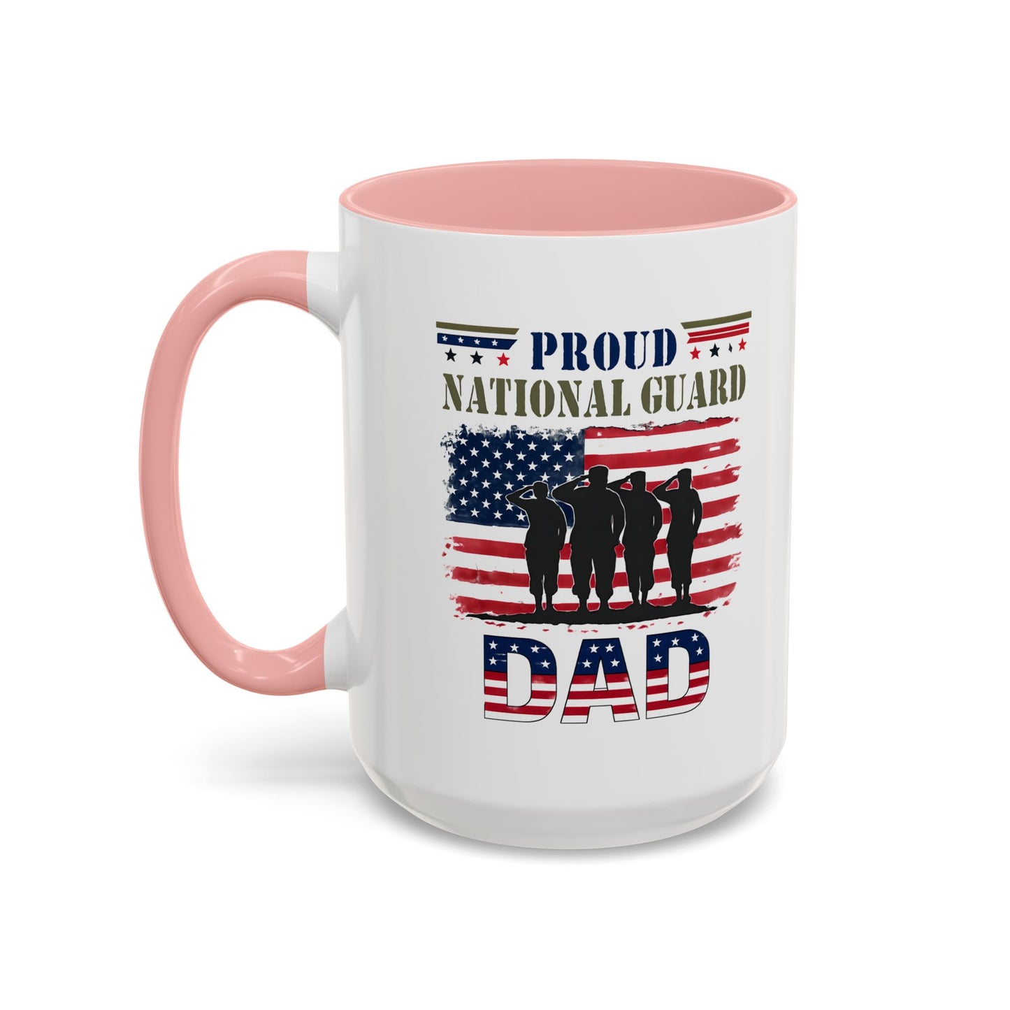 Proud National Guard Dad Coffee Mug, Army National Guard, Veteran Appreciation, Military Family Gift, Gift For Heroes