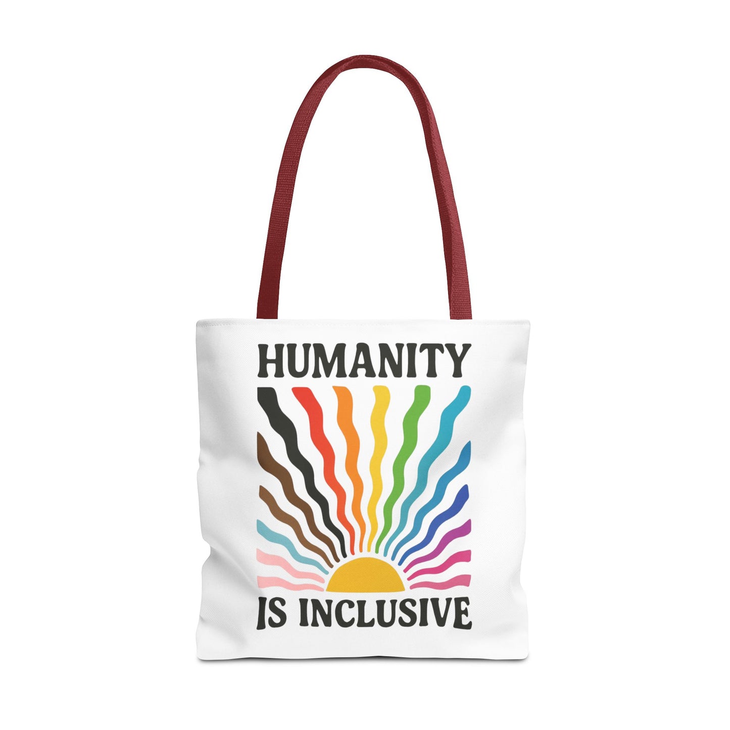 Humanity Is Inclusive Tote Bag, Pride Month Tote, LGBT Tote, Lesbian Tote, Equal Rights Tote, Trans Tote, Gift