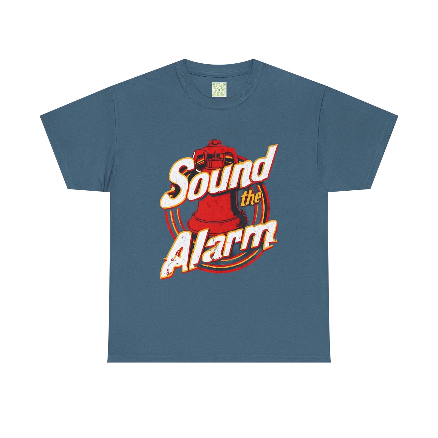 Sound the Alarm Firefighting Hero Tee , Bold Graphic Firefighter T-Shirt, Casual Everyday Wear, Unique Gift for Firefighting Fans