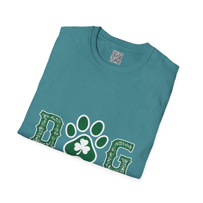 Dog Mama T-Shirt - Unisex Pet Lover Tee, Dog Paw Print Shirt, Dog Mom Gift, Casual Wear for Animal Lovers