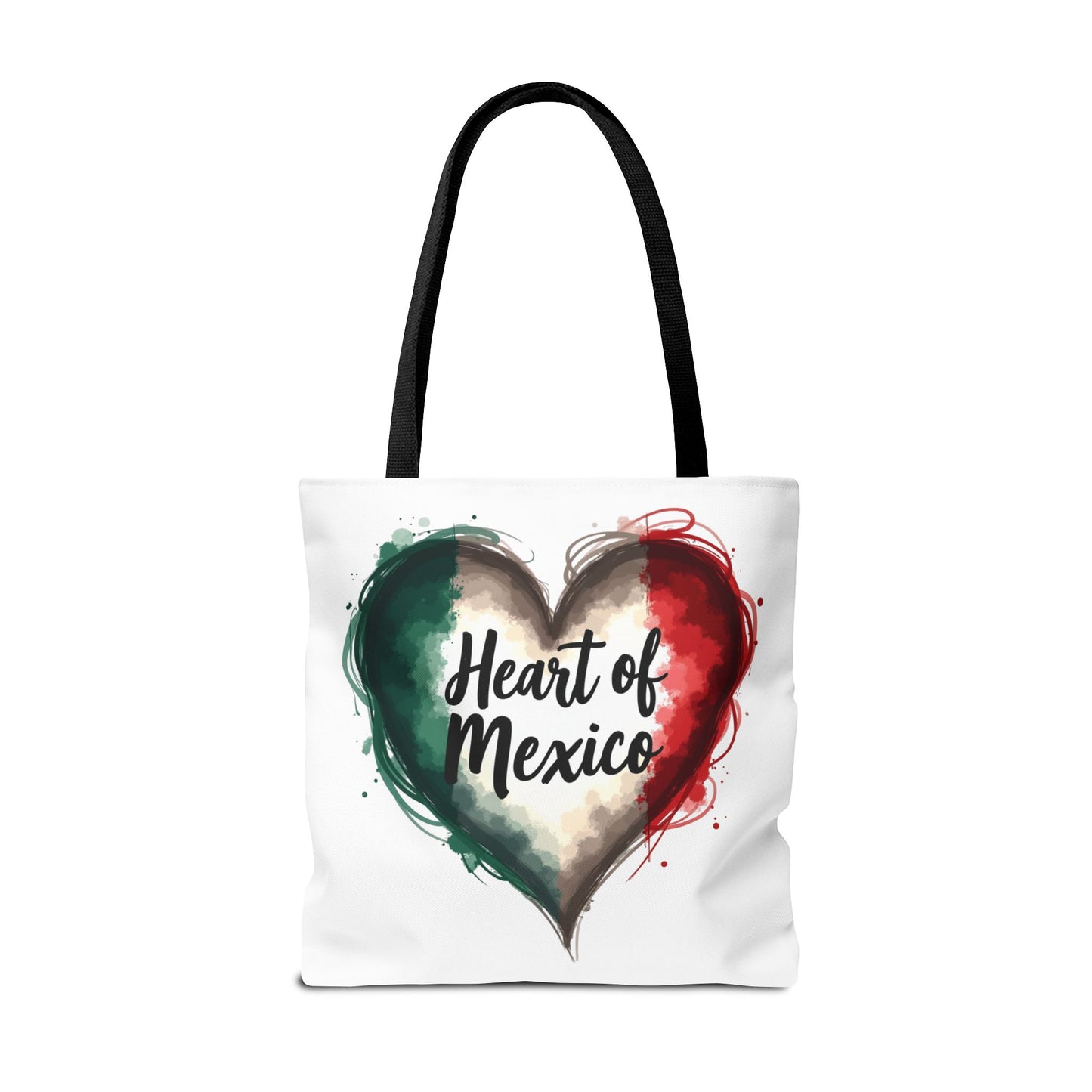 Heart of Mexico Tote Bag, Hispanic Heritage Bag, Mexican Pride Tote, Mexican Culture Bag, Brown Pride, Weekender Bag