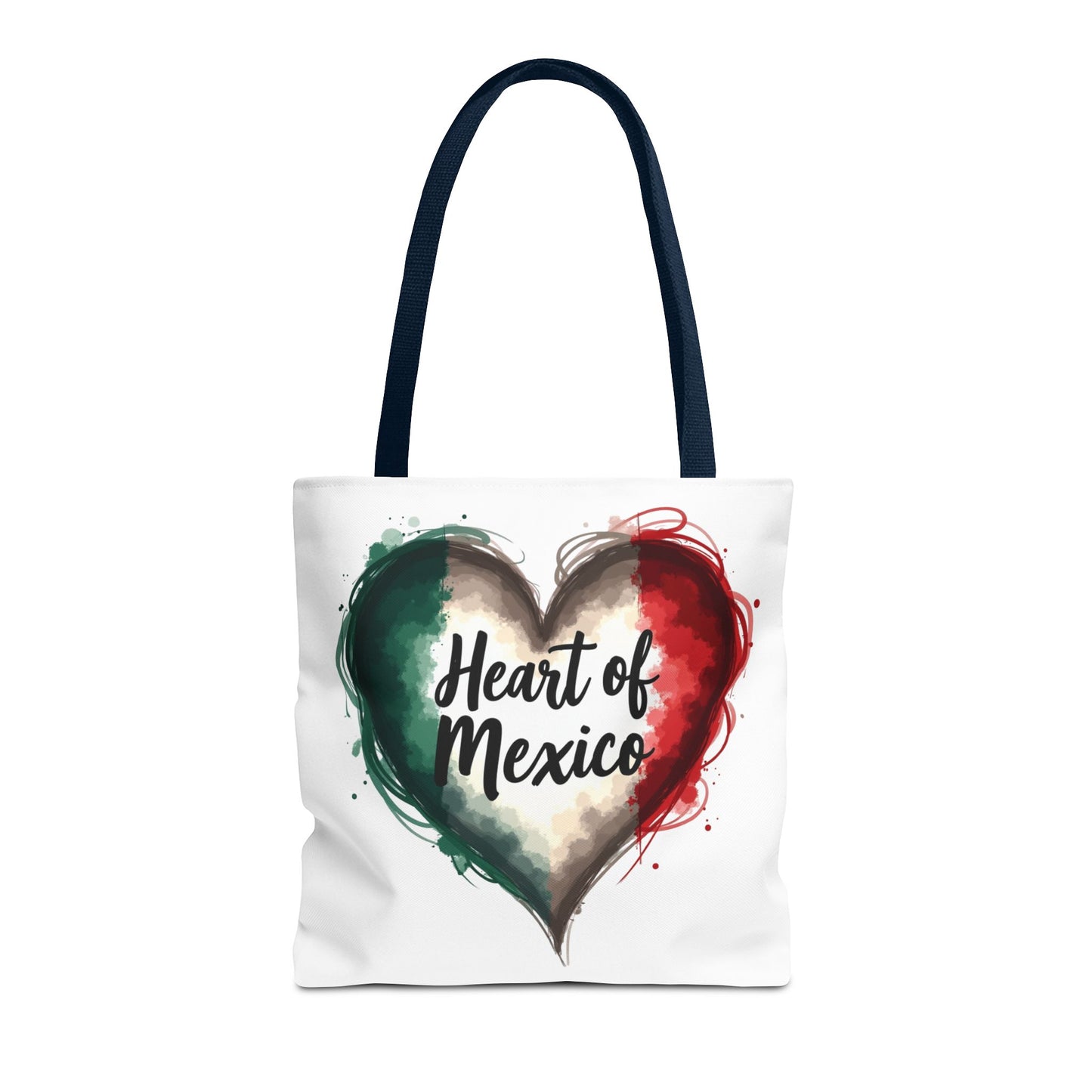 Heart of Mexico Tote Bag, Hispanic Heritage Bag, Mexican Pride Tote, Mexican Culture Bag, Brown Pride, Weekender Bag