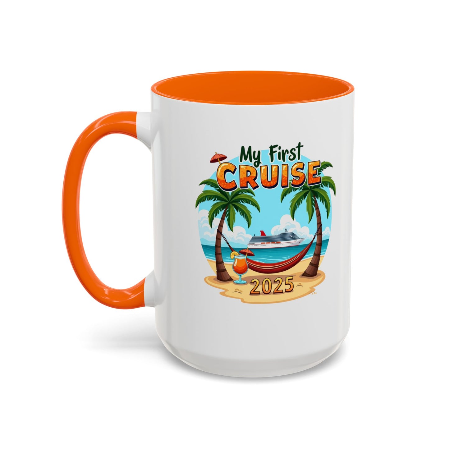 My First Cruise Coffee Mug, Royal Caribbean Mug, Cruise Gift, Cruise Ship Mug, Disney Cruise Line, Travel Mode