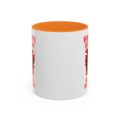 anti trump mug, chinga la mirgra, When Injustice Becomes Law, Resistance Mug, Social Justice Mug, Equality Coffee Cup, Resist Mug Gift