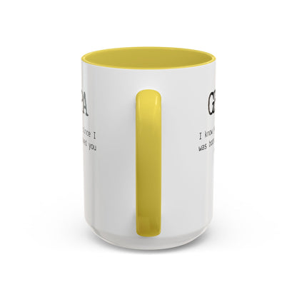 Personalized Grandpa Mug, Gift from Grandchild, Custom Message Coffee Cup, Grandpa Birthday Gift, Father’s Day Mug, Sentimental Gift for Grandpa