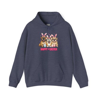 Easter Dog Lovers Hoodie , Cute Bunny Pup Sweatshirt, Cozy Unisex Spring Hoodie, Fun Easter Gift for Pet Owners