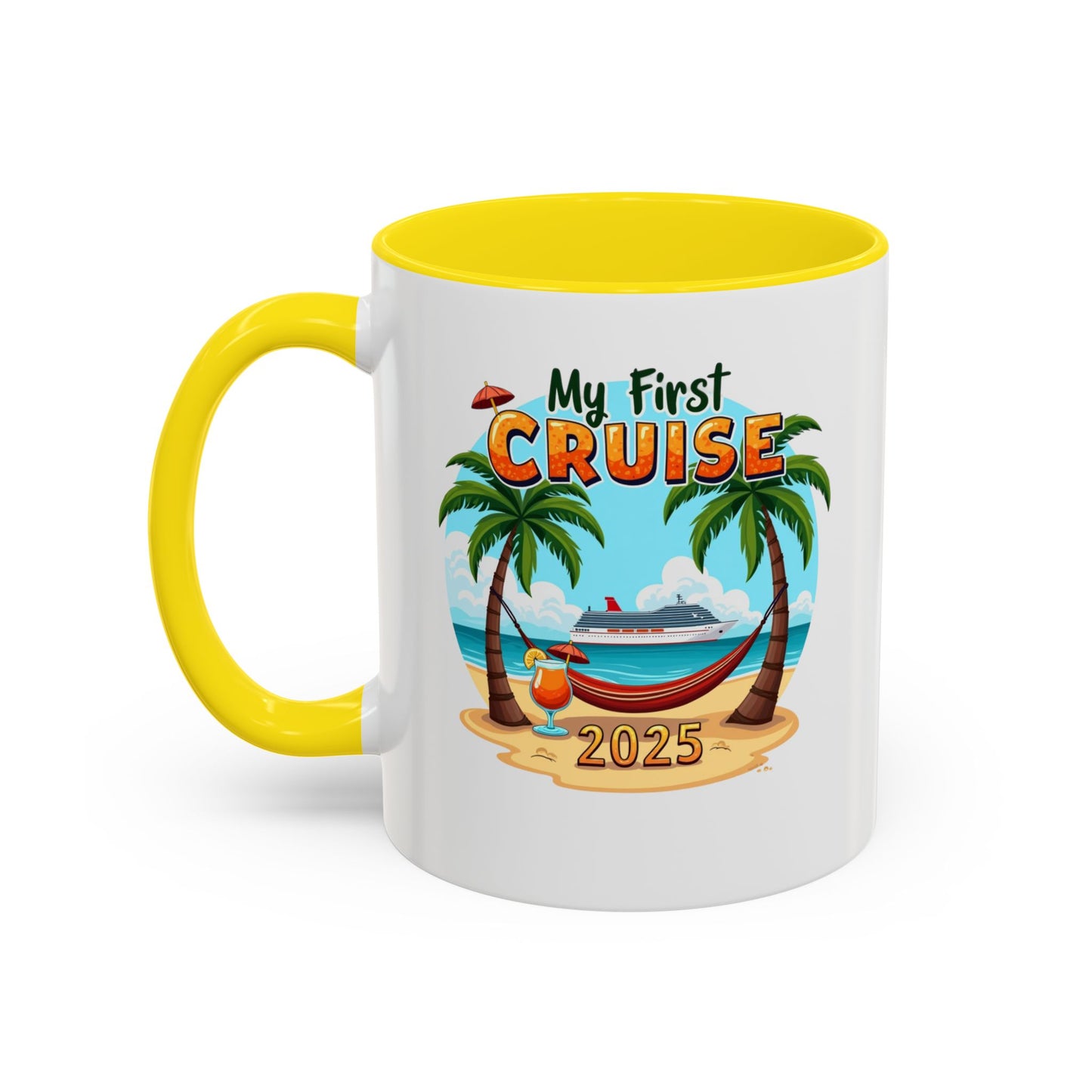 My First Cruise Coffee Mug, Royal Caribbean Mug, Cruise Gift, Cruise Ship Mug, Disney Cruise Line, Travel Mode