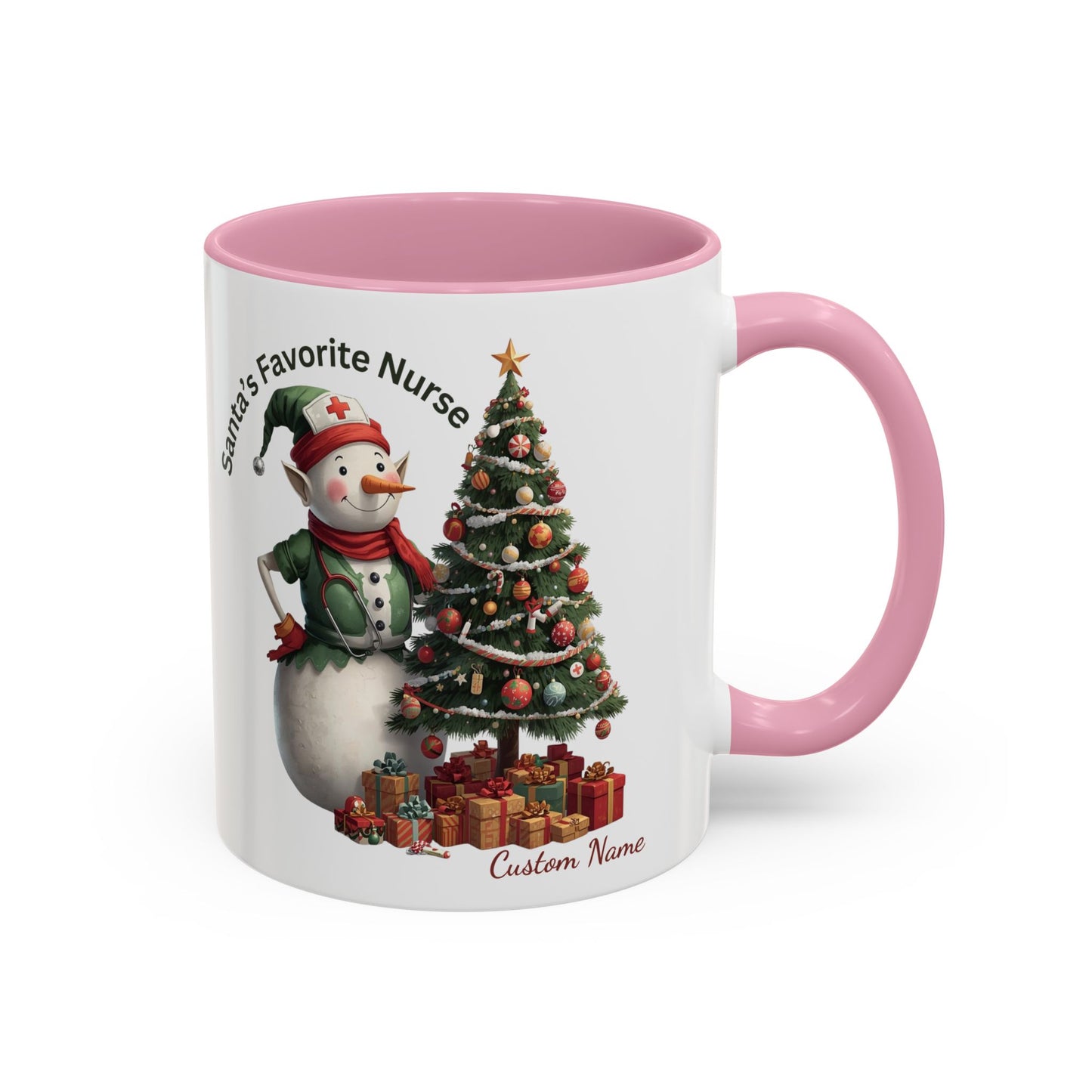 Nurse Christmas Mug, Future Nurse Gift, Nurse Practitioner, Snowman Mug, Nursing Graduation, Christmas Gifts