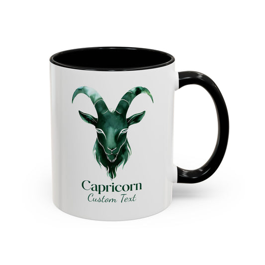 Personalized Capricorn Coffee Mug, Zodiac Coffee Mug, Astrology Mug, Capricorn Zodiac Gift, Zodiac Cup, Custom Gift