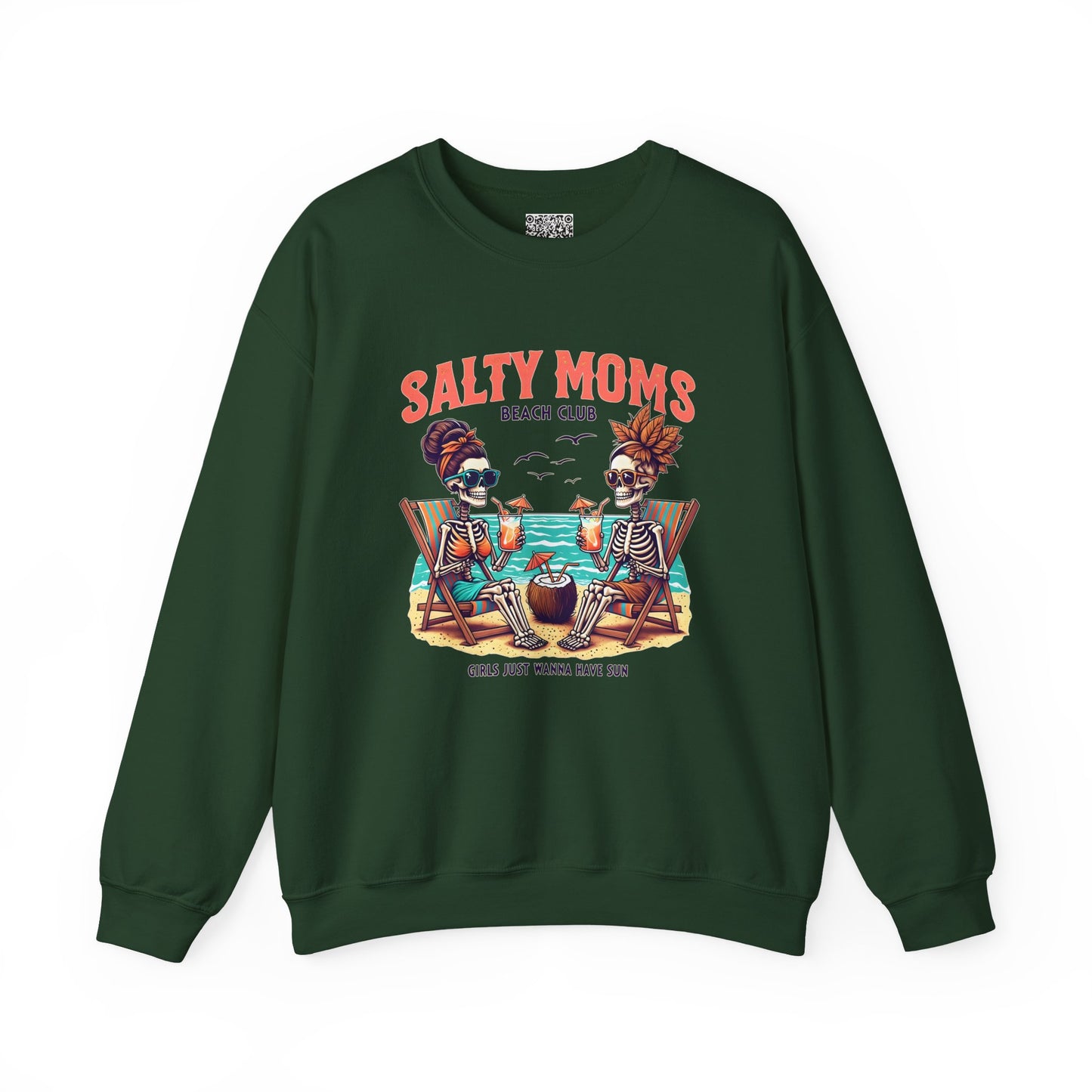 Salty Moms Beach Club Sweatshirt, Beach Club Shirt, Summer Vibes, Girls Wanna Have Sun, Stay Salty Shirt, Beach Days