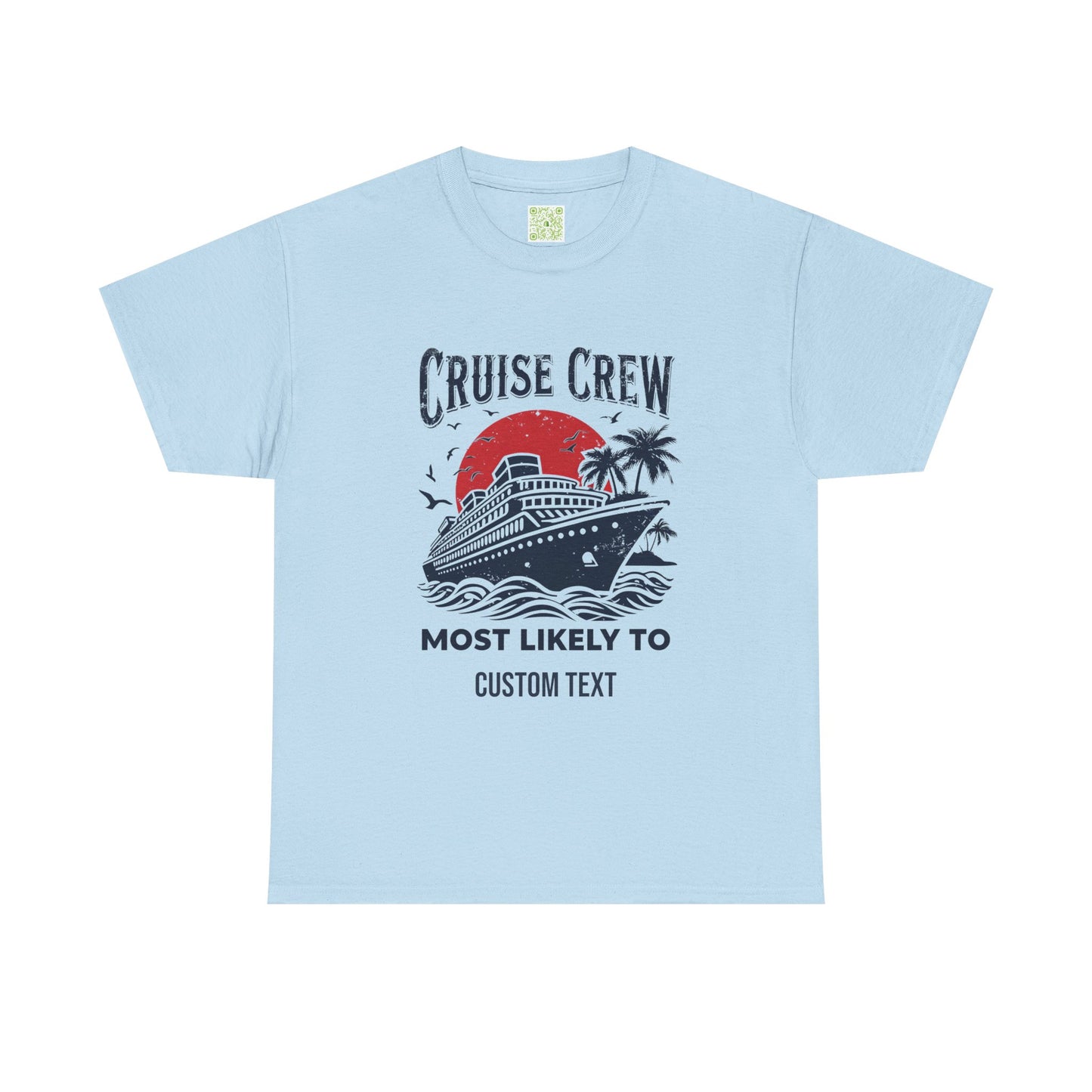 Custom Cruise Crew Unisex Tee, Cruise Shirts, Group Cruise Shirt, Birthday Cruise Tee, Family Cruise Shirt