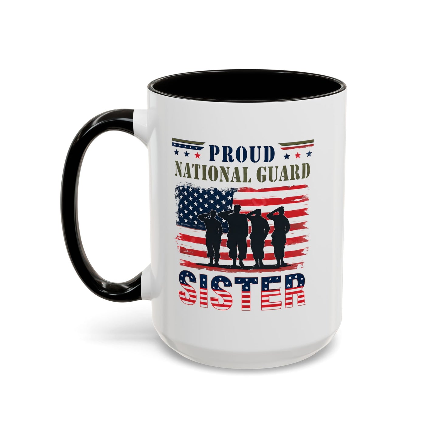 National Guard, Proud Sister Mug, Army National Guard, Armed Forces Gift, Veteran Appreciation, Gift For Heroes
