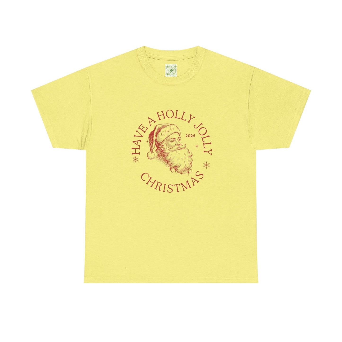 Vintage Santa tshirt, Have a Holly Jolly Christmas Shirt, Vintage Santa 2025 Tee, Retro Holiday Family Gift