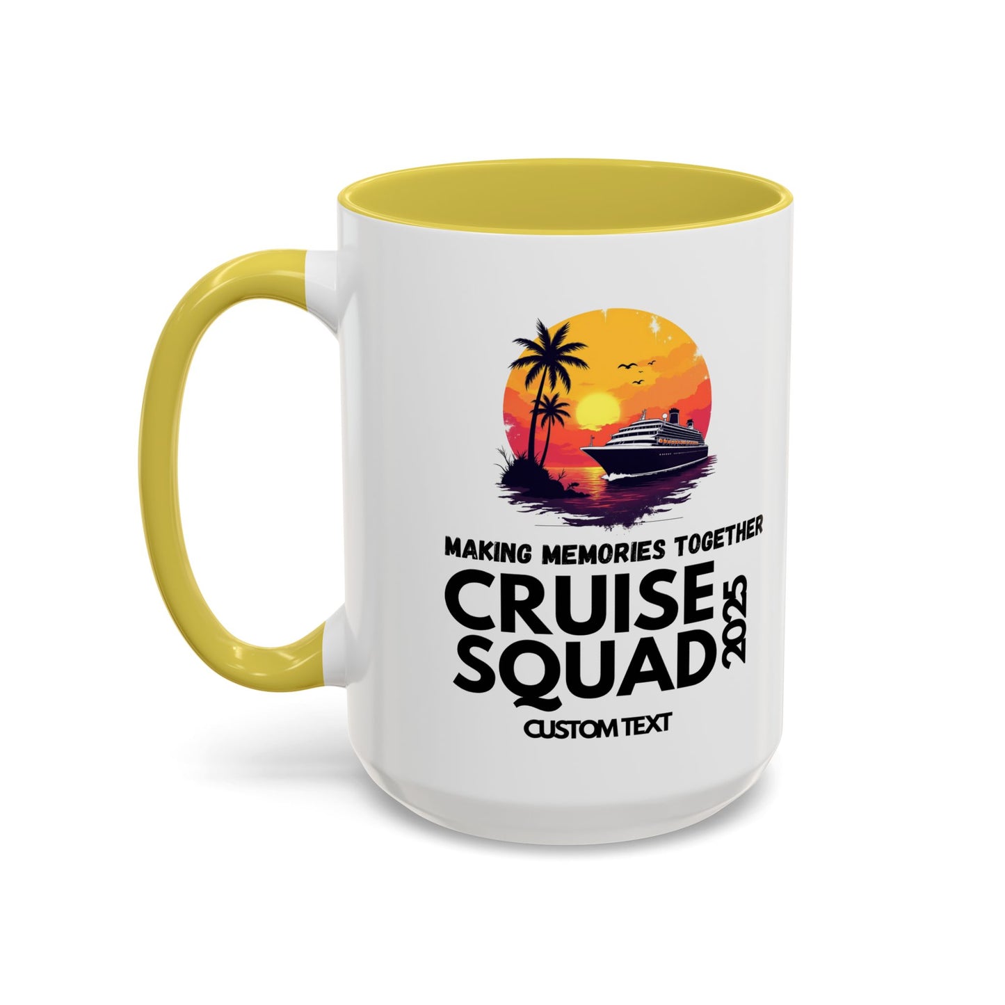Custom Cruise Squad, Cruise Group, Cruise Party Mug, Group Cruise Mug, Cruise 2025, Matching Cruise Mug, Family Travel Mug