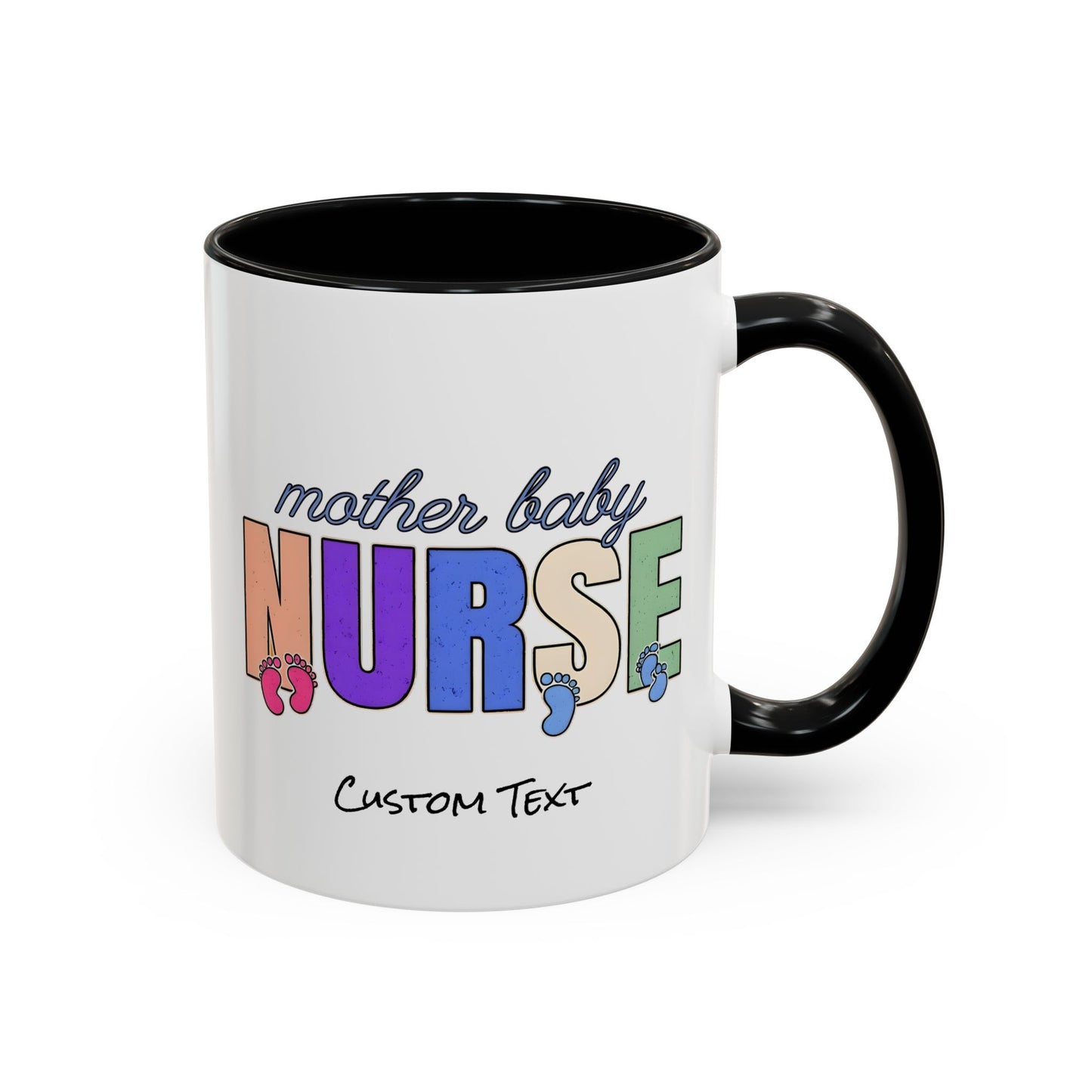 Mother Baby Nurse Coffee Mug, Nurse Practitioner Gift, Labor and Delivery Mug, Delivery Nurse Coffee, Postpartum Gift