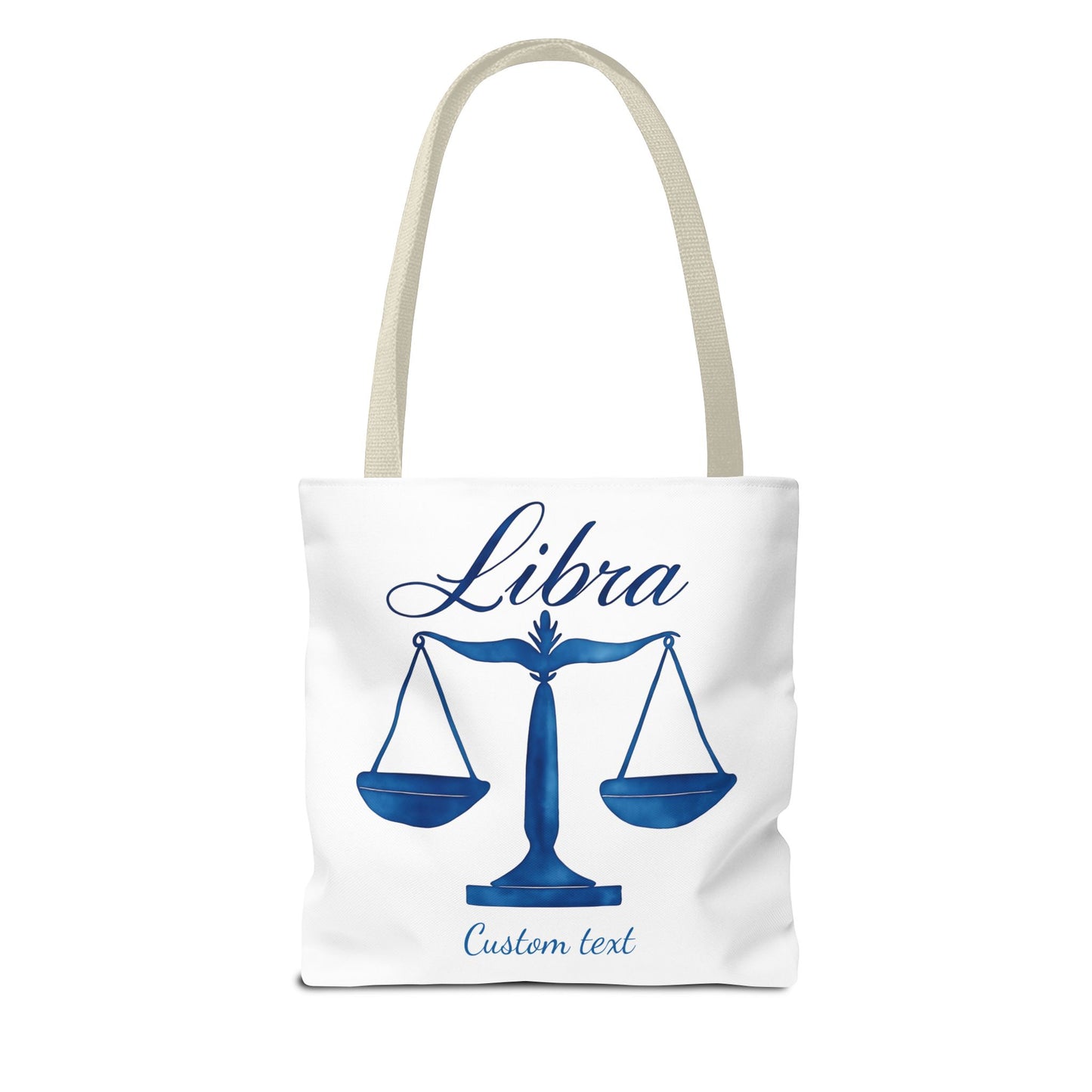 Libra Zodiac Personalized Tote Bag, Artistic Tote Bag, Astrology Lover Tote, Trendy Tote Bag, Unique Weekender Bag