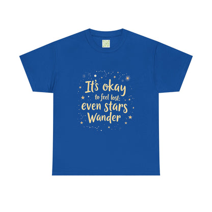Enneagram 4 T-Shirt, It's Okay Even Stars Wander, Personality Types Tee, Enneagram Type 4 Gift, Self Growth Shirt