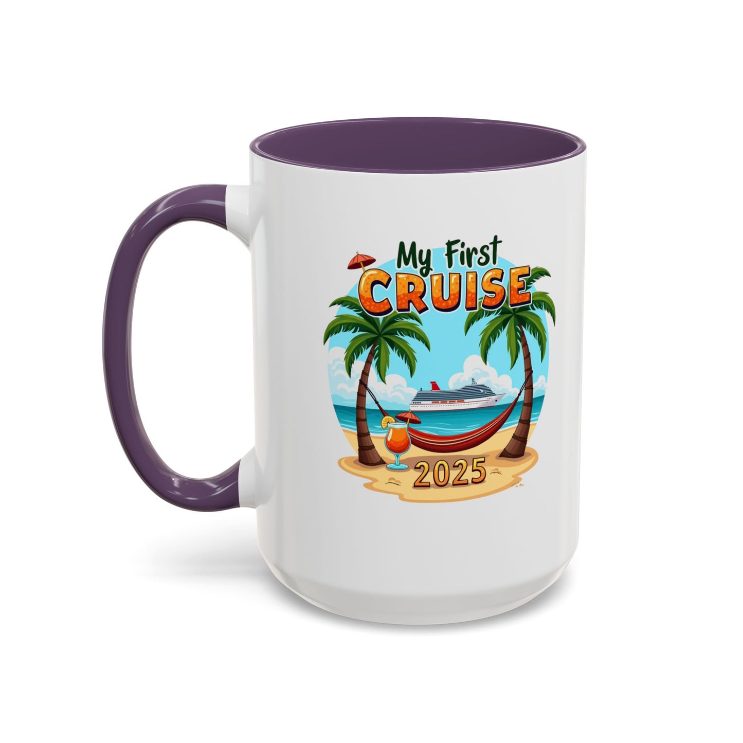 My First Cruise Coffee Mug, Royal Caribbean Mug, Cruise Gift, Cruise Ship Mug, Disney Cruise Line, Travel Mode