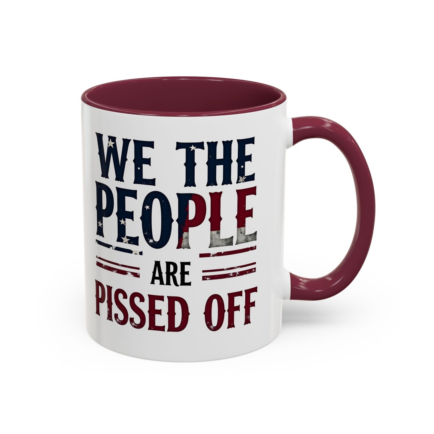 antitrump mug, foxtrot delta tango, We The People Are Pissed Off Mug, Political Mug, Freedom Mug, Democratic Mug, Anti Trump Mug
