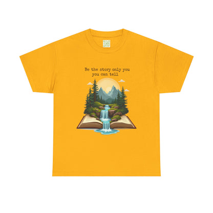 Enneagram 4 T-Shirt,  Be The Story Only You Can Tell, Inspirational Book Graphic T-Shirt, Enneagram 4, Individualist Tee, Self Growth, , Enneagram Type 4