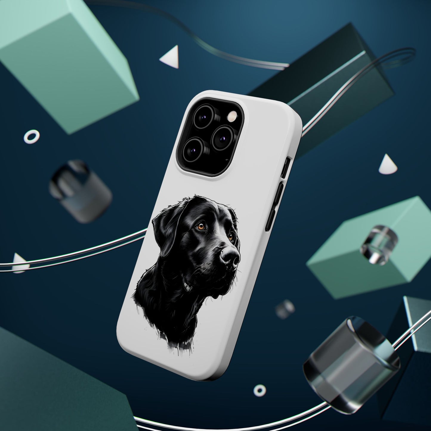 Dog Lover Tough Case, Durable Phone Cover, Pet Portrait Case, Unique Gift for Dog Owners, Custom Pet Accessories
