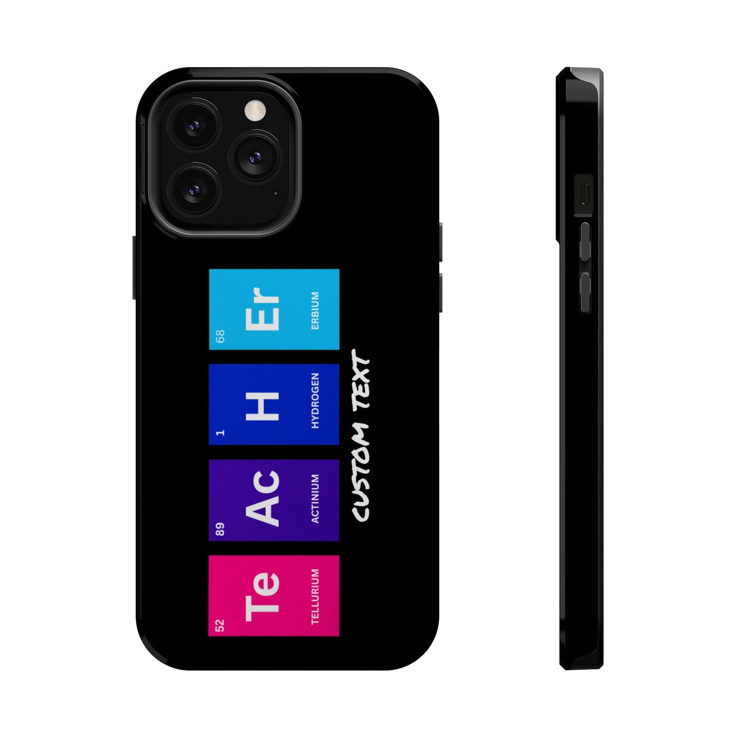 Teacher Element Magnetic Tough Case, Gift for Educator, First Year Teacher, Trendy iPhone Case, Periodic Table