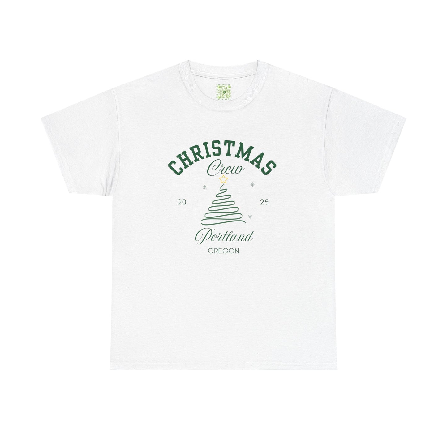 Christmas Crew Shirt 2025, Personalized Holiday Matching Tee, Family Vacation Christmas Outfit
