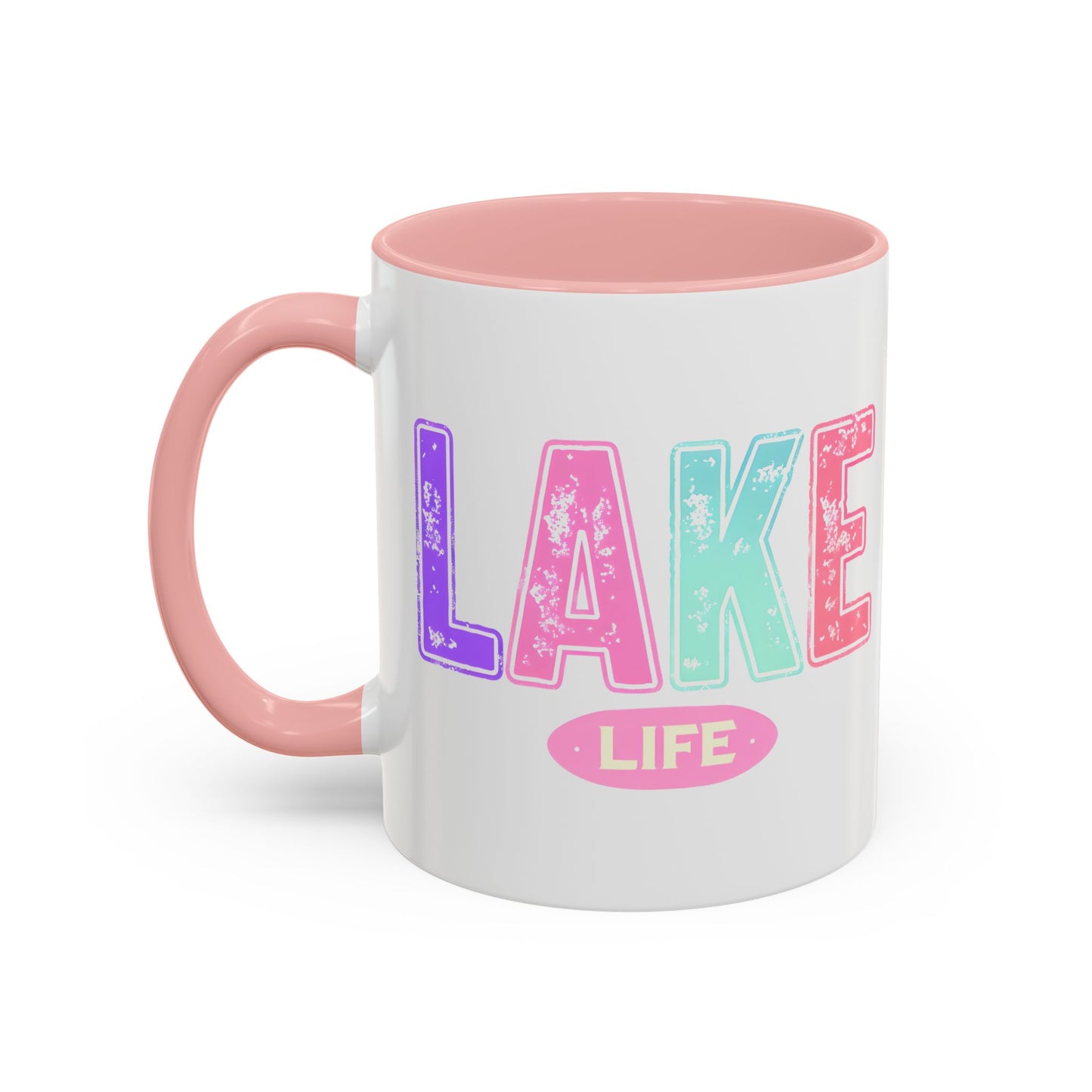 Lake Life Accent Coffee Mug, Great Lakes Mug, Michigan Gifts, Lake Vibes, Modern Mug, Lake House Gifts, Lakehouse Decor