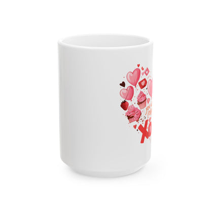 Heartwarming Love Mug - Perfect Valentine's Day Gift - - Heart Design - Romantic Gift