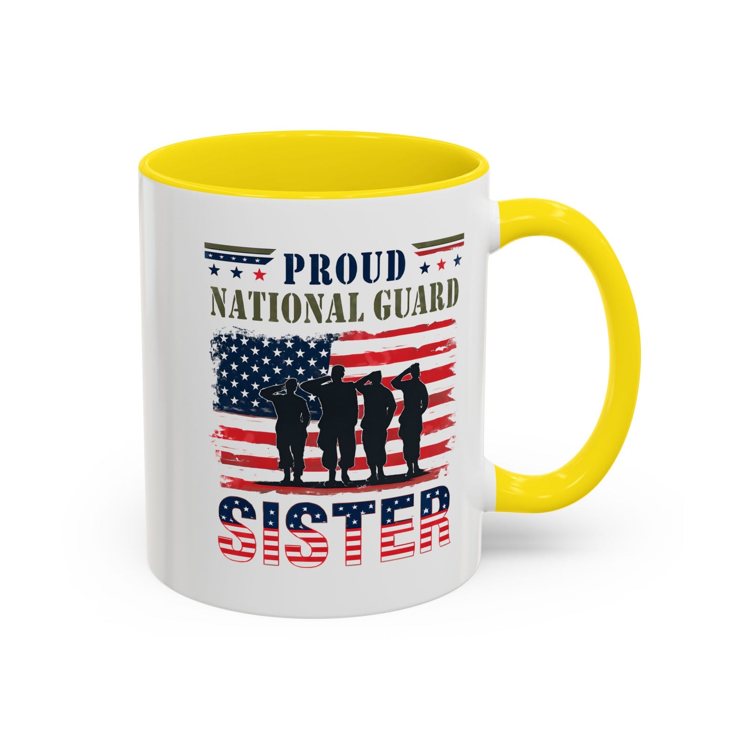 Proud National Guard Sister Mug, Army National Guard, Armed Forces Gift, Veteran Appreciation, Gift For Heroes