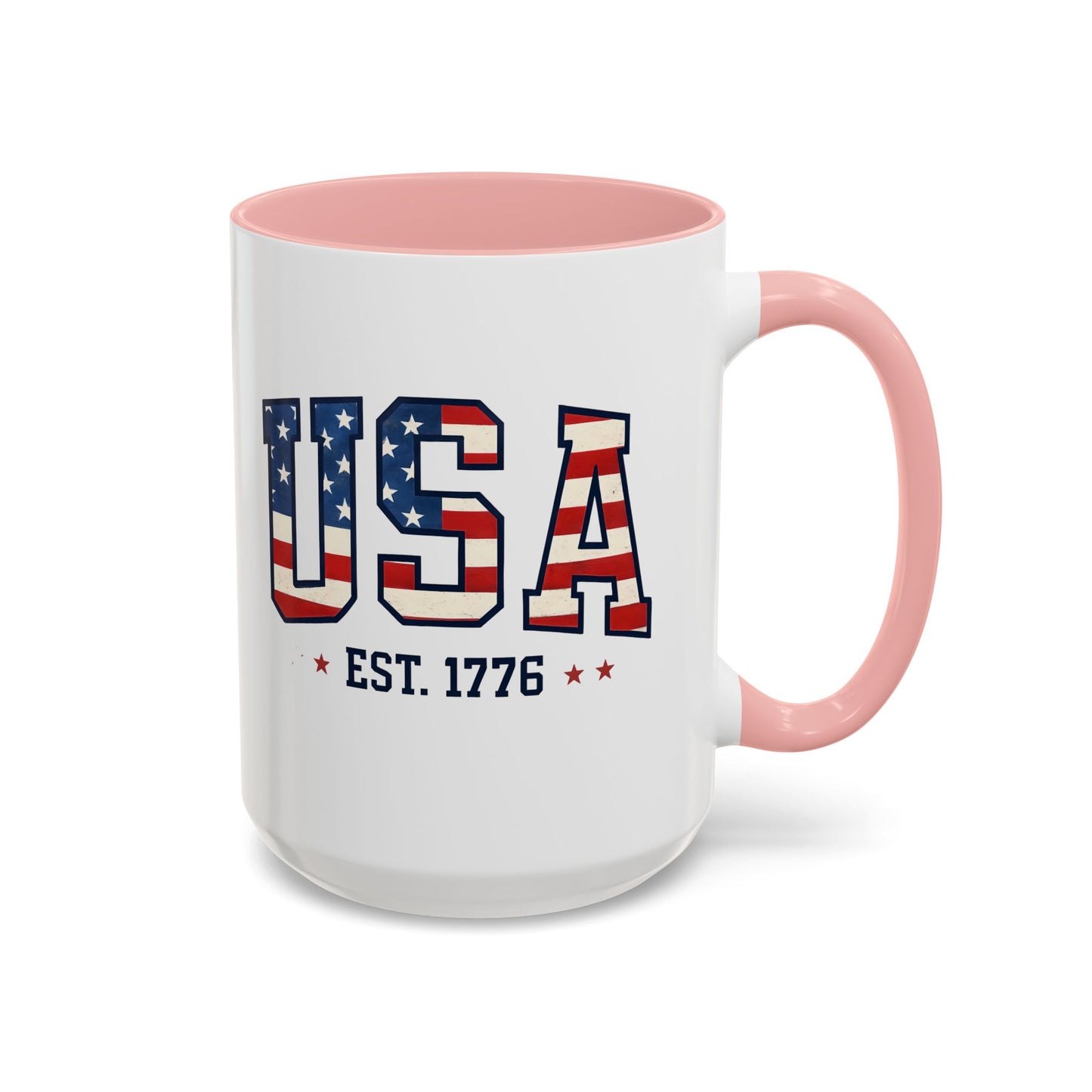 USA Patriotic Coffee Mug, Memorial Day Mug, American Flag Mug, Patriotic Mug, Freedom Cup, USA Flag Mug, Fourth of July