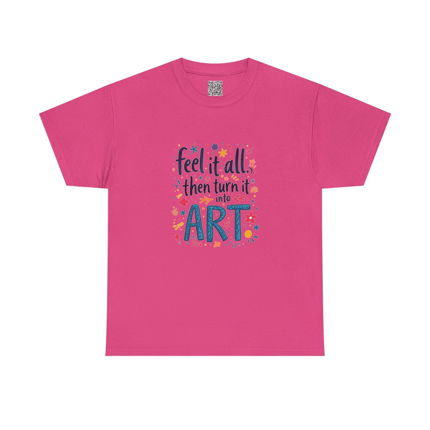 Enneagram 4 Feel, It Turn Into Art TShirt, Enneagram Type 4 Tee, Personality Types, Individualist Shirt, Self Growth, Enneagram4 Tee