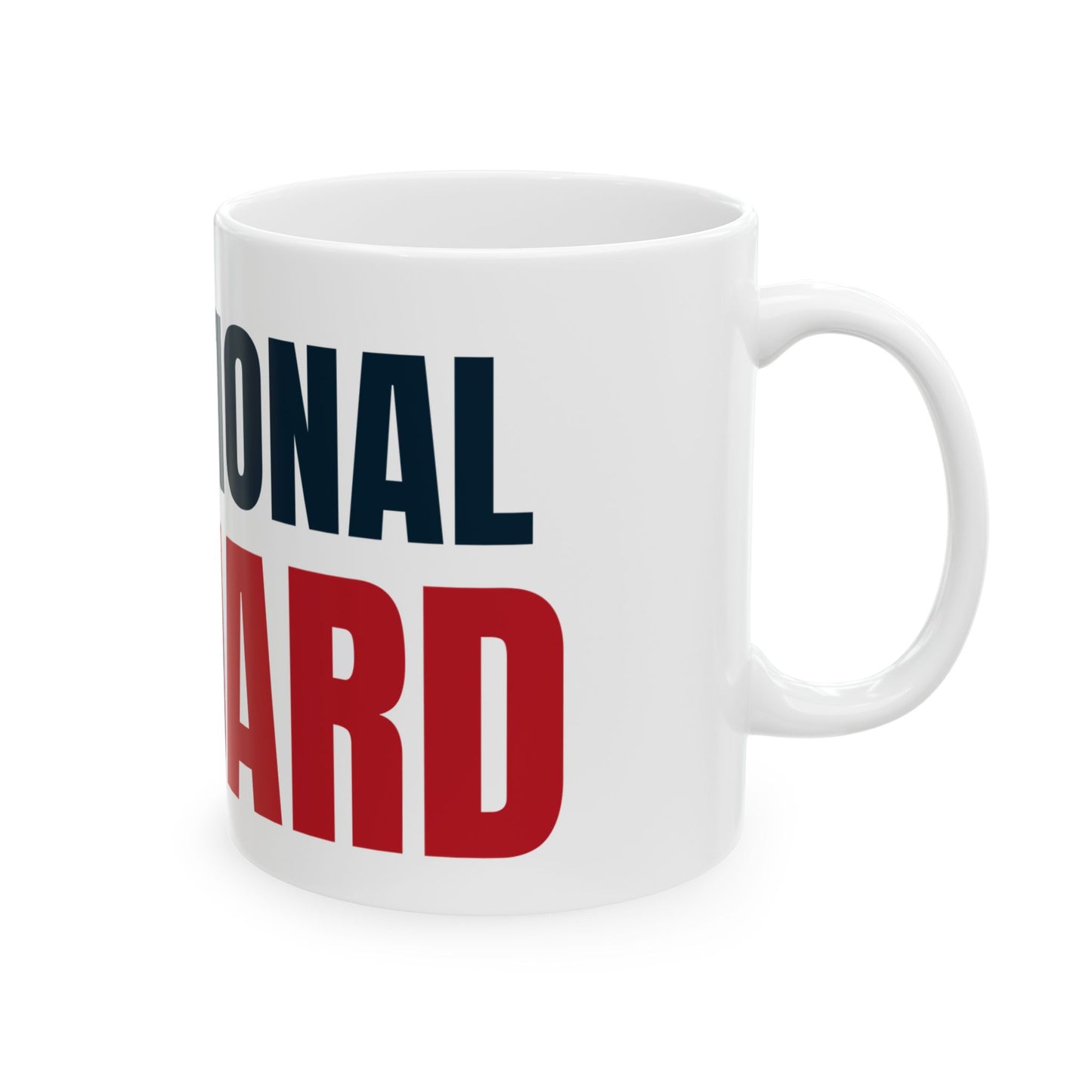 Army National Guard Coffee Mug, Patriotic Ceramic Mug, National Guard Coffee Cup, Military Gift for Veterans, Holiday Celebration Drinkware