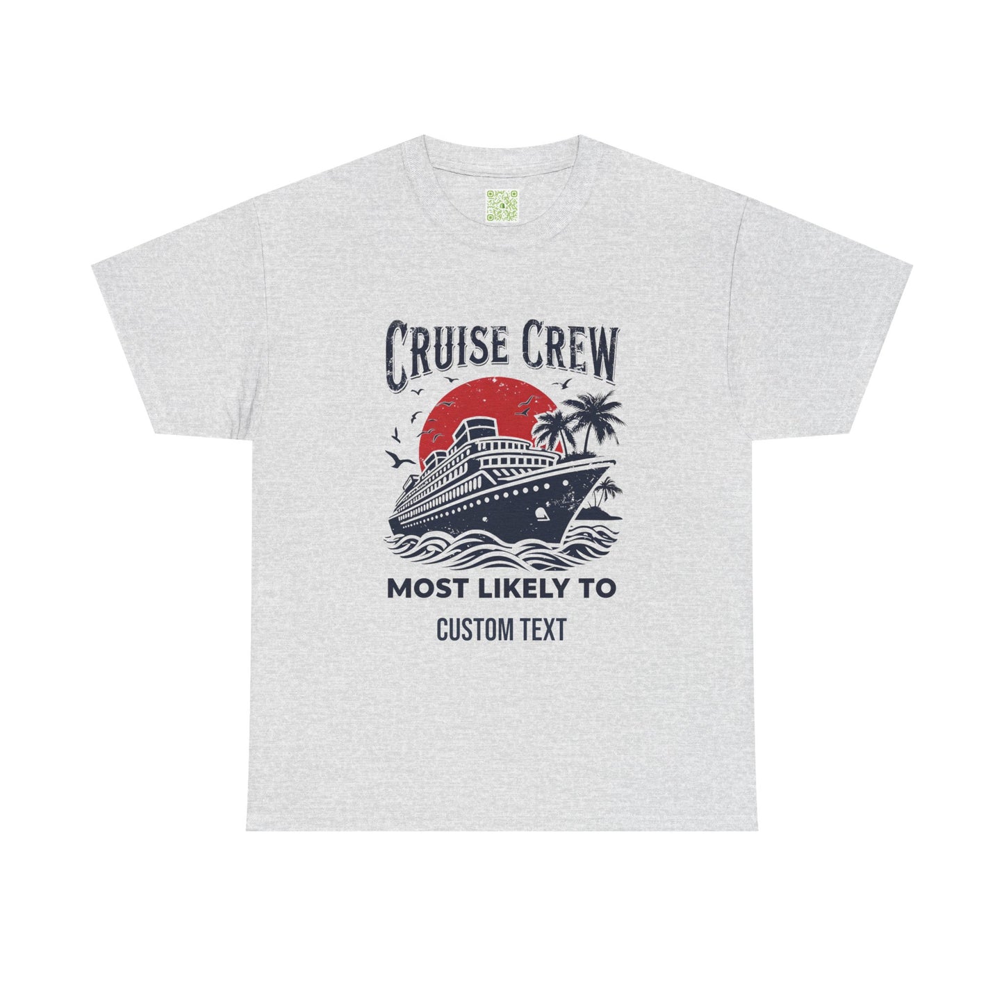 Custom Cruise Crew Unisex Tee, Cruise Shirts, Group Cruise Shirt, Birthday Cruise Tee, Family Cruise Shirt