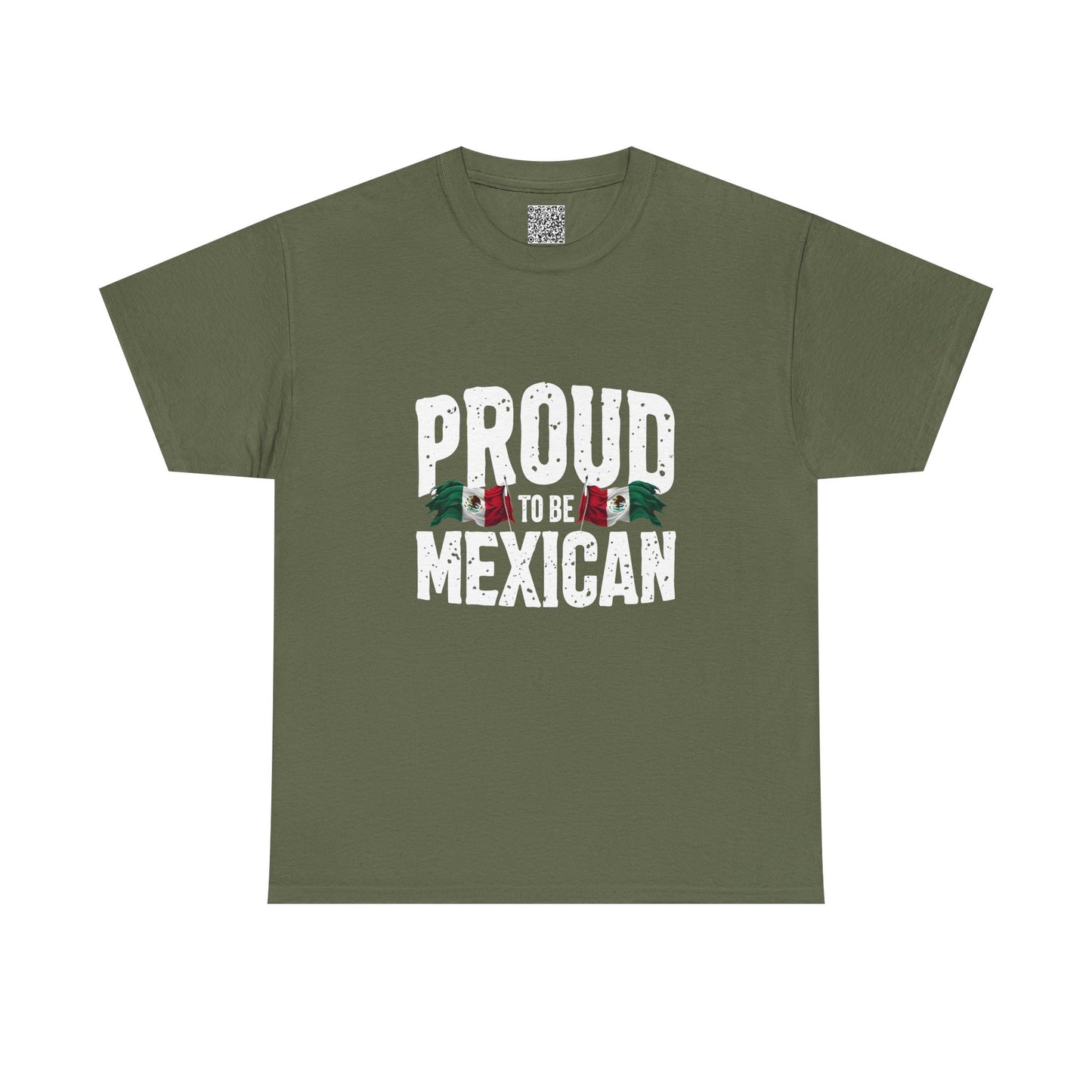 Proud to Be Mexican Cotton Shirt, Mexican Heritage Shirt, Mexican Independence Tee, Hispanic Heritage, Mexican Pride