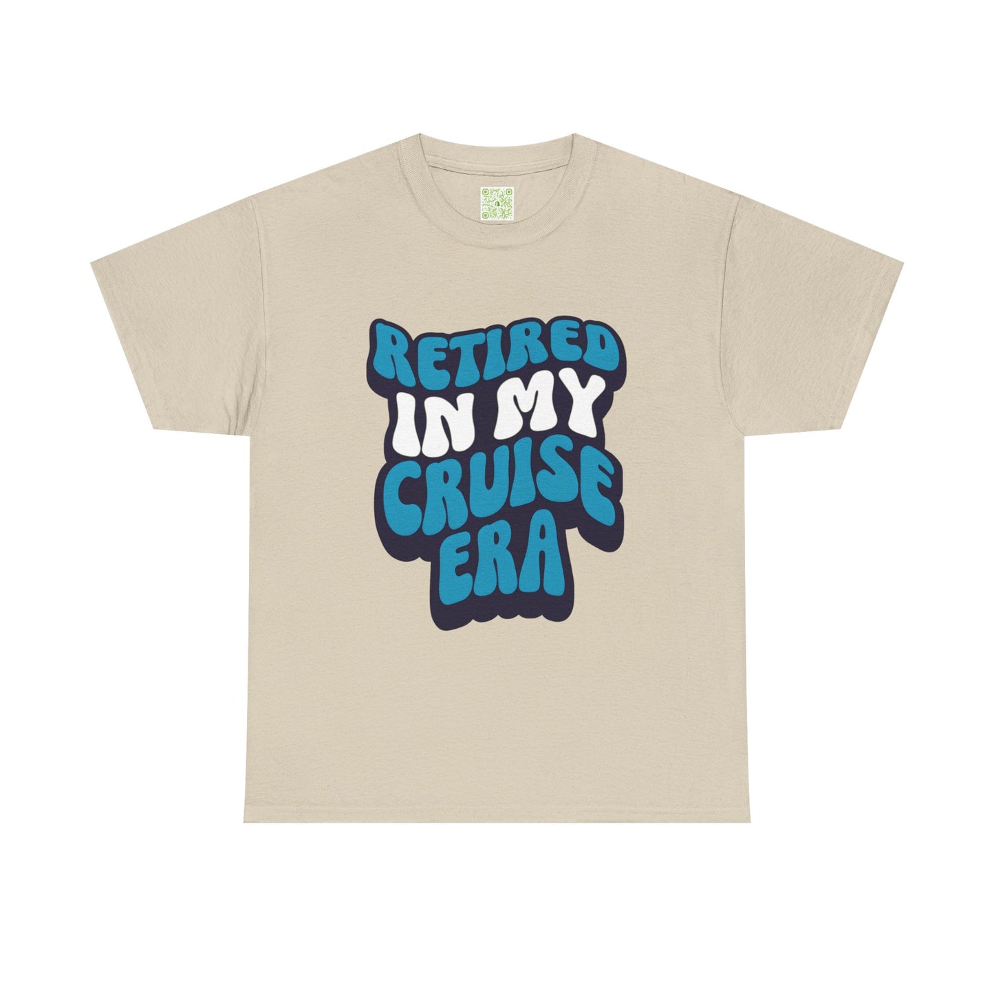 Retired in My Cruise Era Unisex Tee, Retirement Cruise Shirt, Travel Merch, Cruise Vibes Tee, Vacation Tshirt