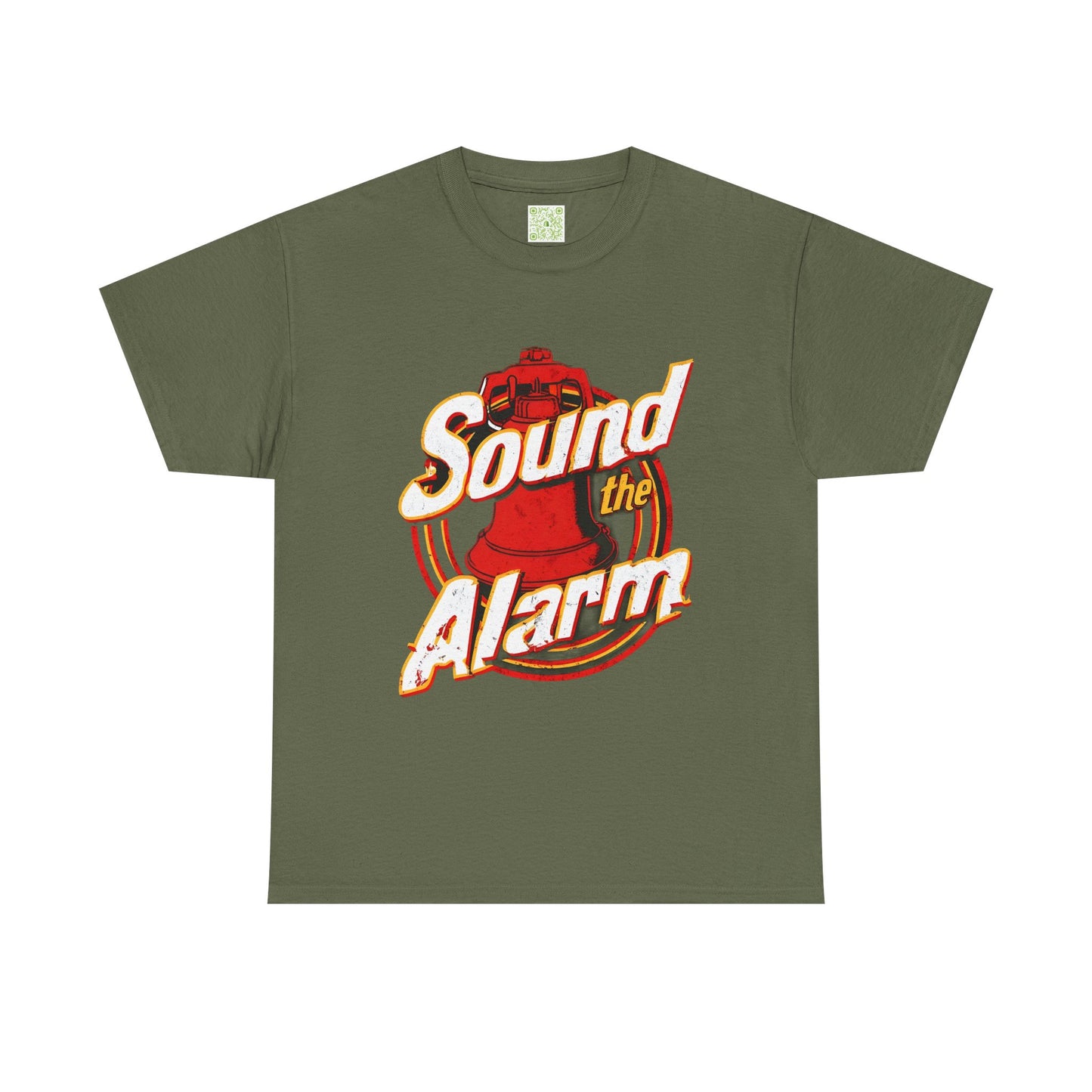 Sound the Alarm Firefighting Hero Tee , Bold Graphic Firefighter T-Shirt, Casual Everyday Wear, Unique Gift for Firefighting Fans