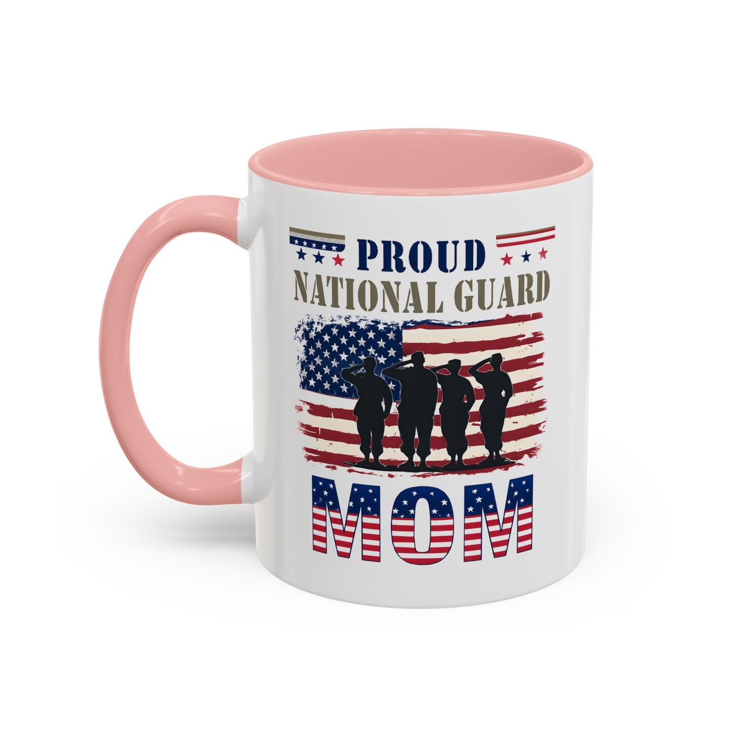 Proud National Guard Mom Mug, Army National Guard, Armed Forces, Veteran Appreciation, Military Family Gift