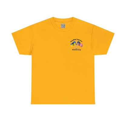 Standing With Ukraine 8647 Sunflower, Resistance Shirt, Unisex Deluxe, Ukrainian Gifts, Resist, Anti Trump, Ukraine Gifts, Unisex Deluxe Tee