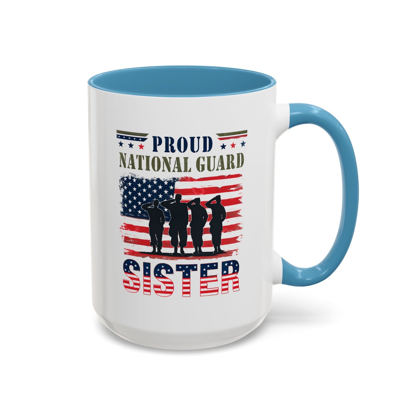 Proud National Guard Sister Mug, Army National Guard, Armed Forces Gift, Veteran Appreciation, Gift For Heroes