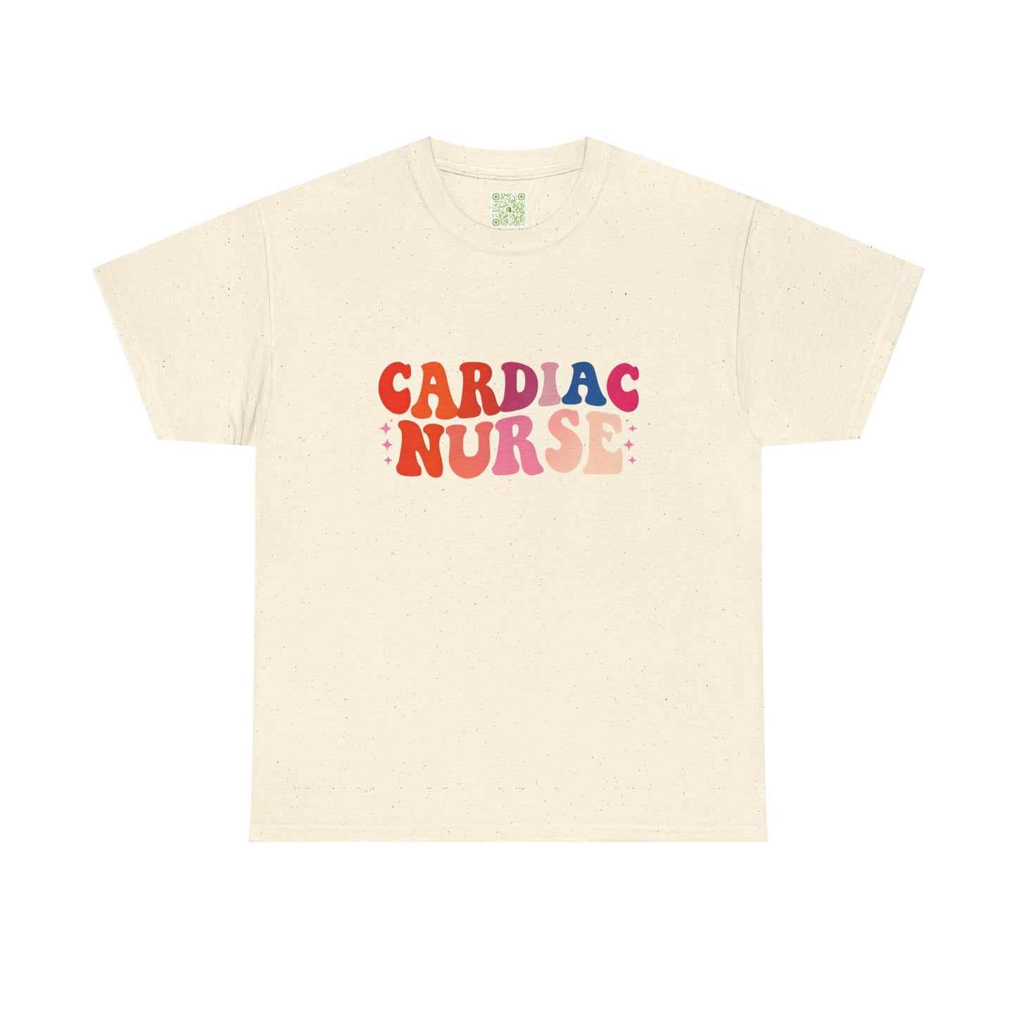 Cardiac Nurse Unisex Heavy Cotton Tee, Cardiac Nurse Shirt, ICU Nurse Gift, Nurses Day Gift, Nurse Squad Shirt