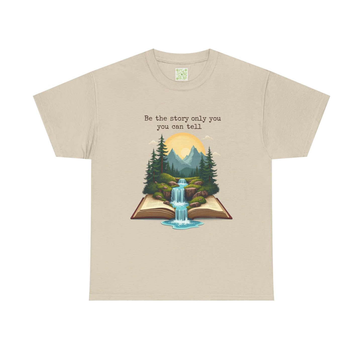 Enneagram 4 T-Shirt,  Be The Story Only You Can Tell, Inspirational Book Graphic T-Shirt, Enneagram 4, Individualist Tee, Self Growth, , Enneagram Type 4