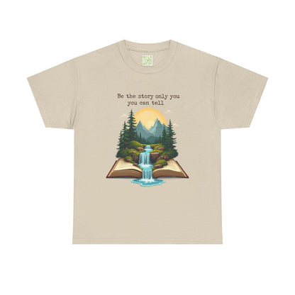 Enneagram 4 T-Shirt,  Be The Story Only You Can Tell, Inspirational Book Graphic T-Shirt, Enneagram 4, Individualist Tee, Self Growth, , Enneagram Type 4