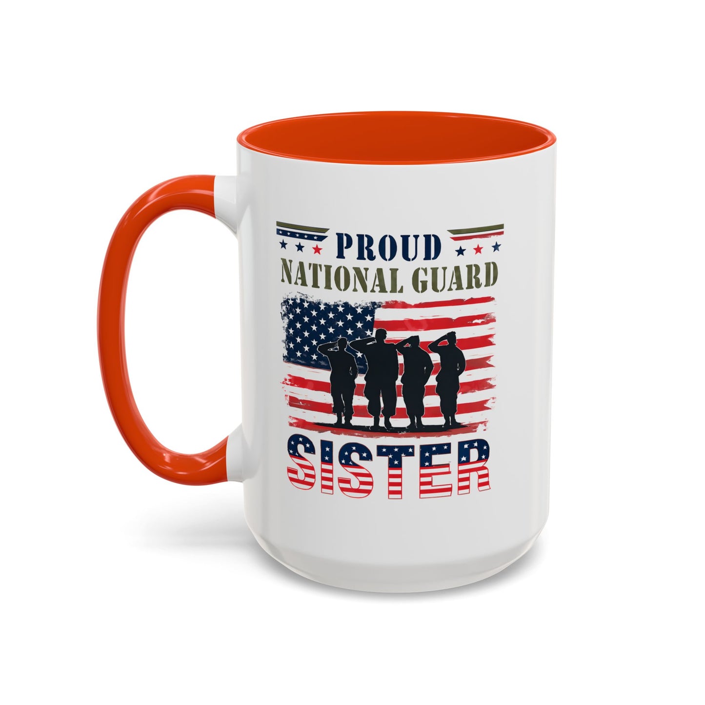 National Guard, Proud Sister Mug, Army National Guard, Armed Forces Gift, Veteran Appreciation, Gift For Heroes