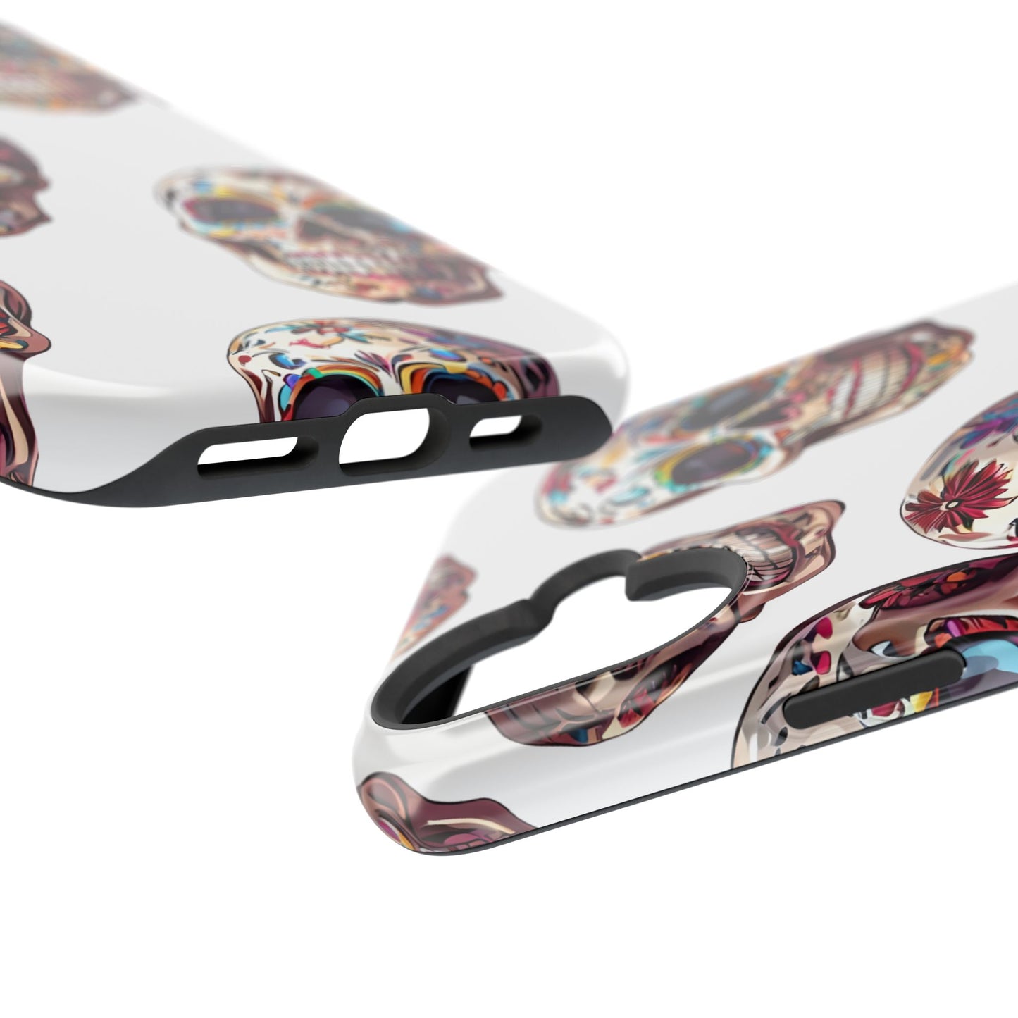 Sugar Skull Phone Case, Dia De Los Muertos, Day Of The Dead, Mexican Tradition, Sugar Skull Art, Wireless Charger