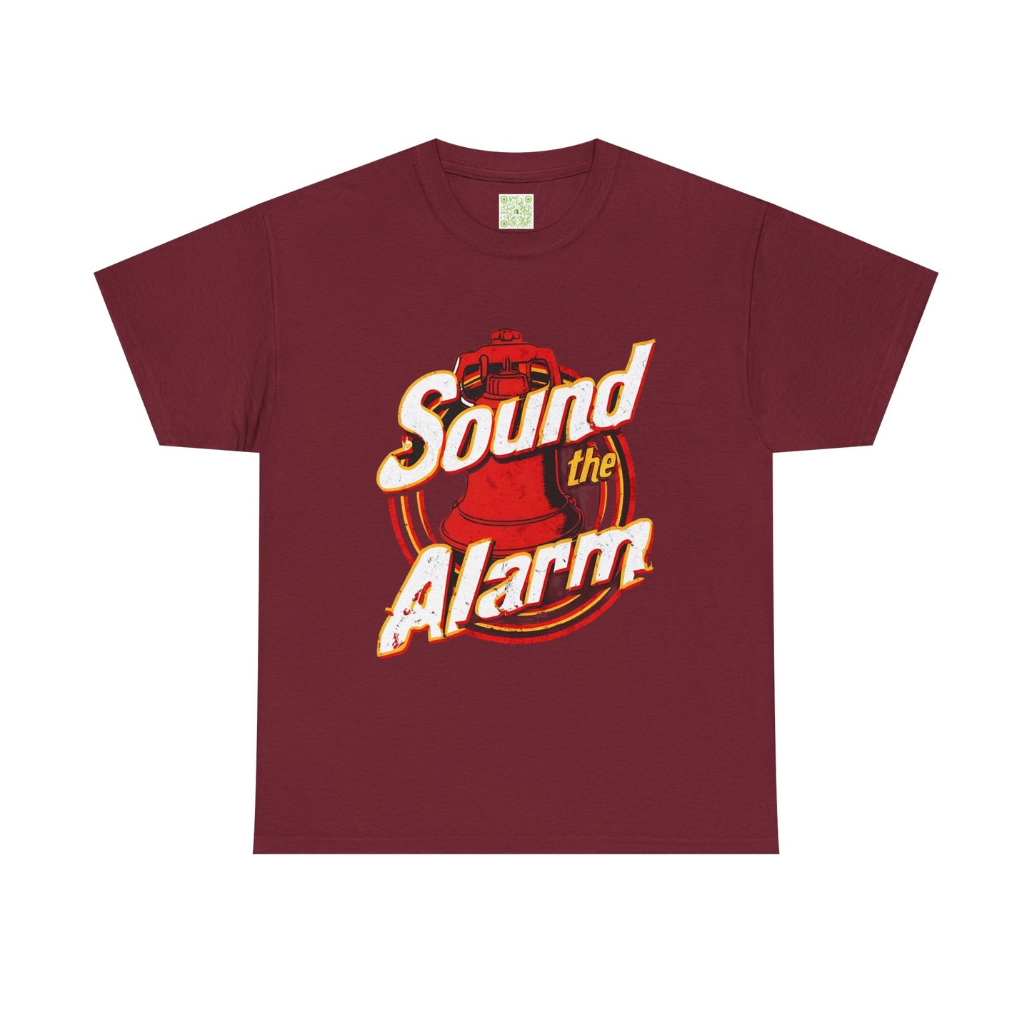 Sound the Alarm Firefighting Hero Tee , Bold Graphic Firefighter T-Shirt, Casual Everyday Wear, Unique Gift for Firefighting Fans