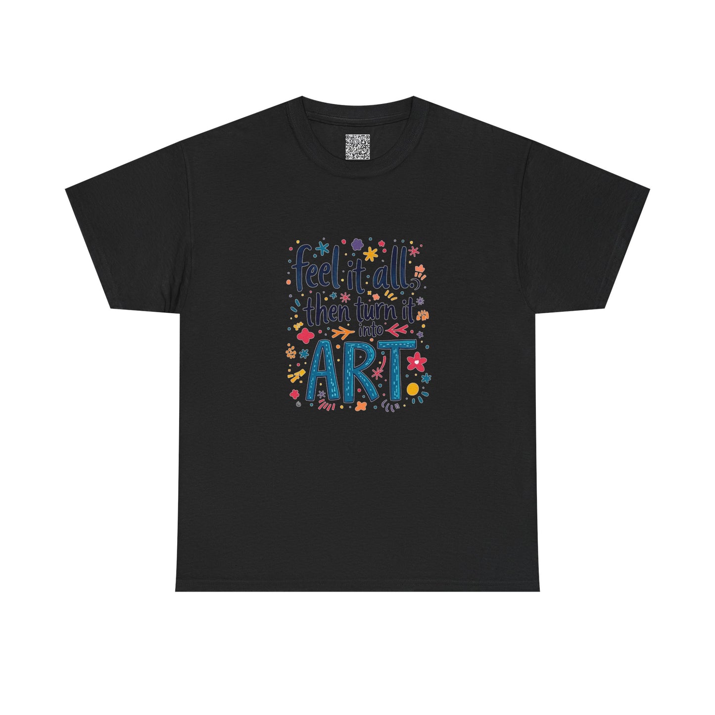 Enneagram 4 Feel, It Turn Into Art TShirt, Enneagram Type 4 Tee, Personality Types, Individualist Shirt, Self Growth, Enneagram4 Tee