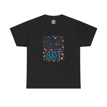 Enneagram 4 Feel, It Turn Into Art TShirt, Enneagram Type 4 Tee, Personality Types, Individualist Shirt, Self Growth, Enneagram4 Tee