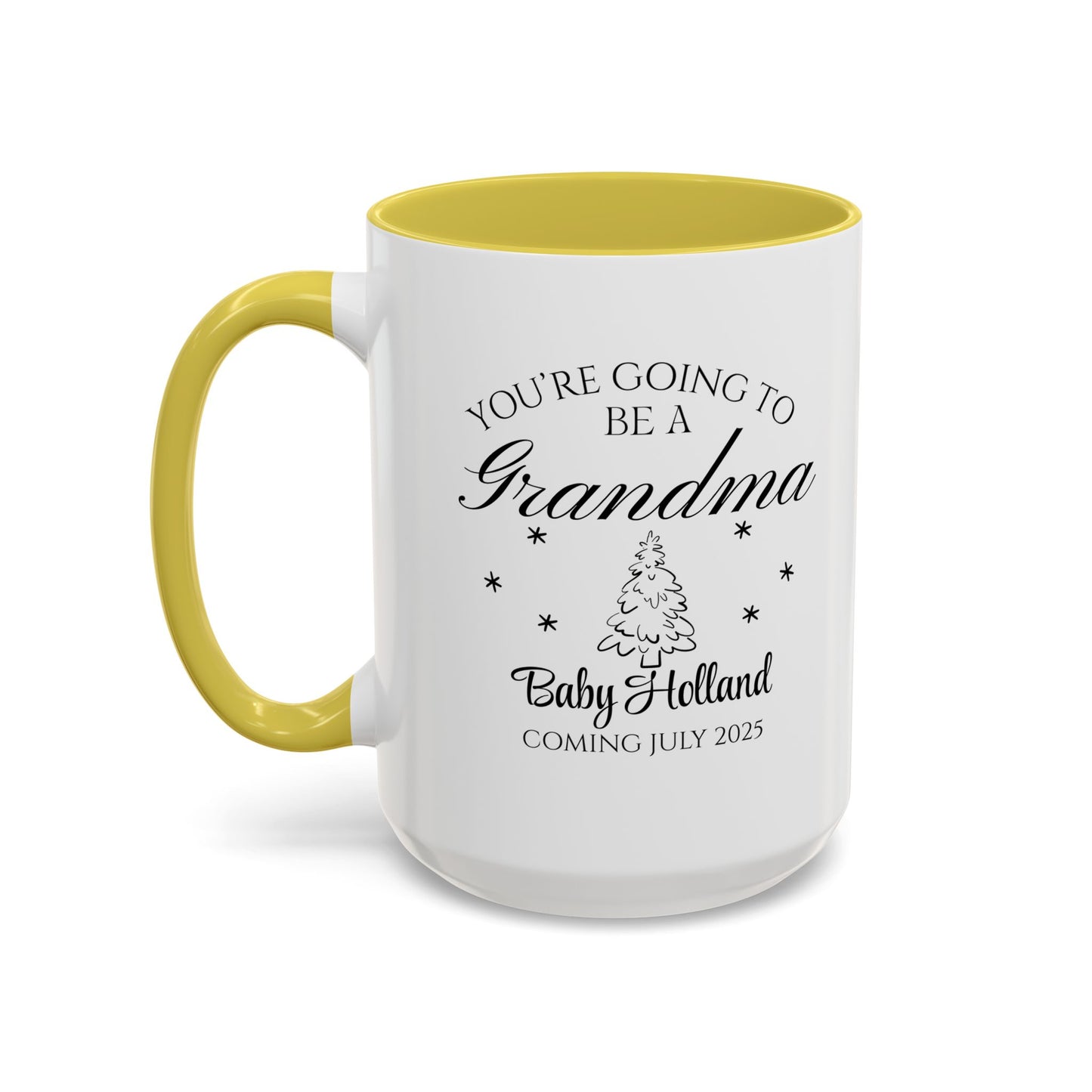 You’re Going to Be a Grandma Mug, Pregnancy Announcement Coffee Cup, New Grandma Gift, Baby Reveal Mug for Grandparents, 2025 Baby Announcement